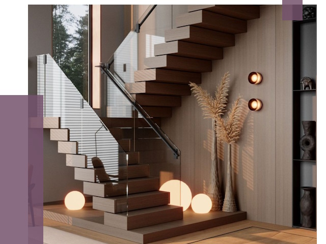 Изготовление и монтаж лестниц в Топках от 86131 руб. | ПРОЛЁТ-Тпк