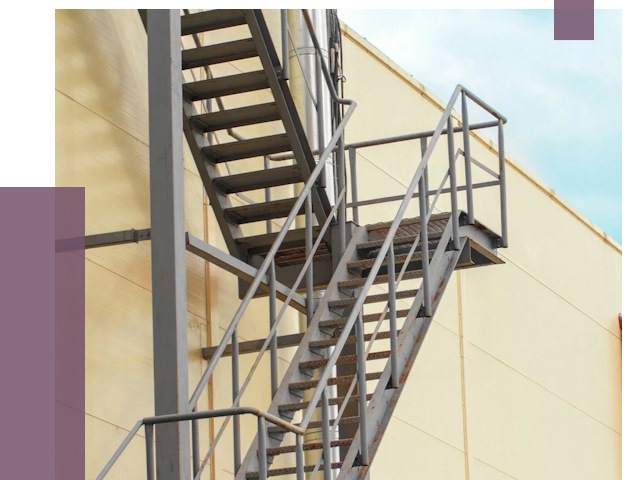 Пожарные лестницы в Топках от 12160 руб. — монтаж и продажа | ПРОЛЁТ-Тпк