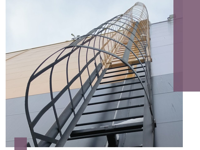 Изготовление и монтаж пожарных лестниц в Топках профессионально