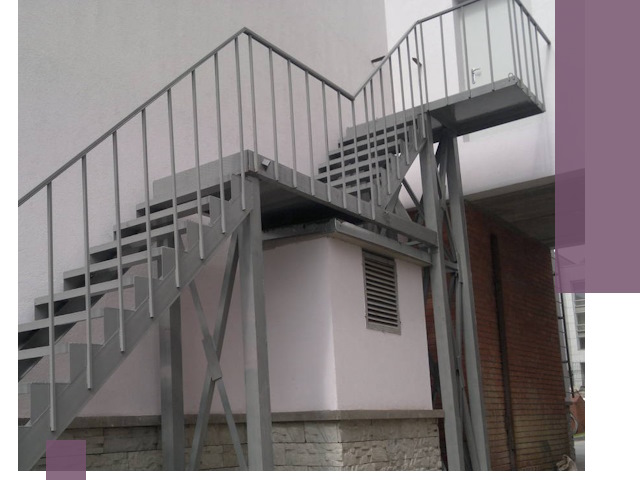 Монтаж пожарных лестниц под ключ в Топках с гарантией качества