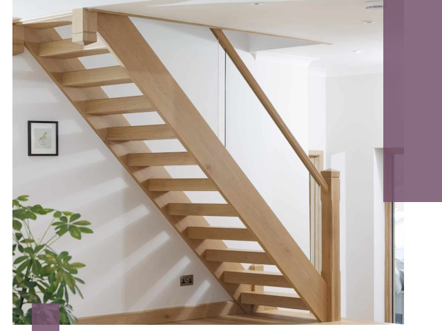 Изготовление деревянных лестниц под ключ в Топках для дома