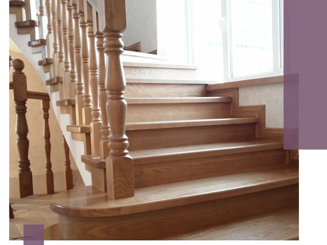 Реставрация деревянных лестниц в Топках — качественно и быстро