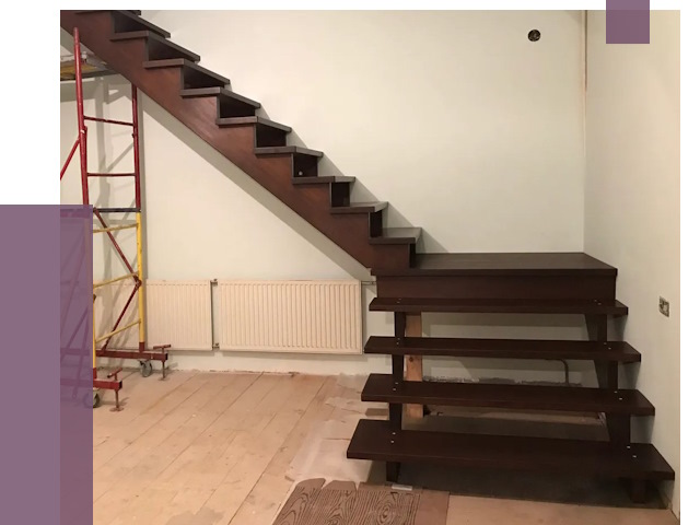 Демонтаж деревянных лестниц в Топках от 1966 руб.