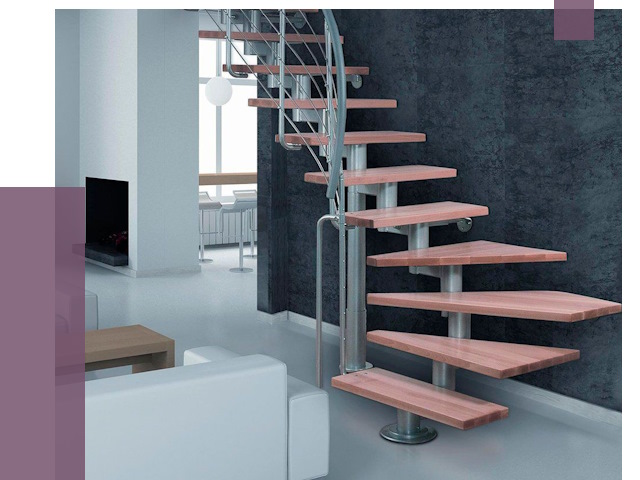 Модульные лестницы в Топках от 16719 руб. — купить в ПРОЛЁТ-Тпк