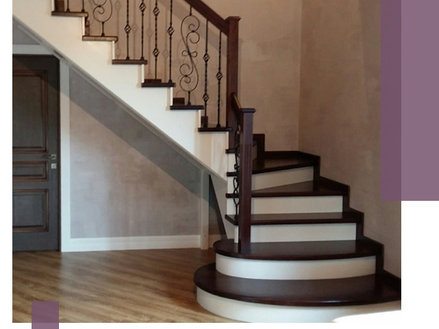 Изготовление Г-образных лестниц под ключ в Топках