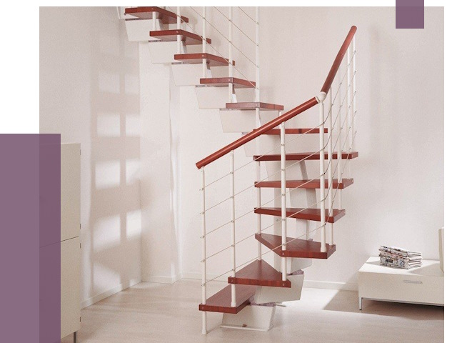 Изготовление лестниц на больцах в Топках от 9626 руб. | ПРОЛЁТ-Тпк