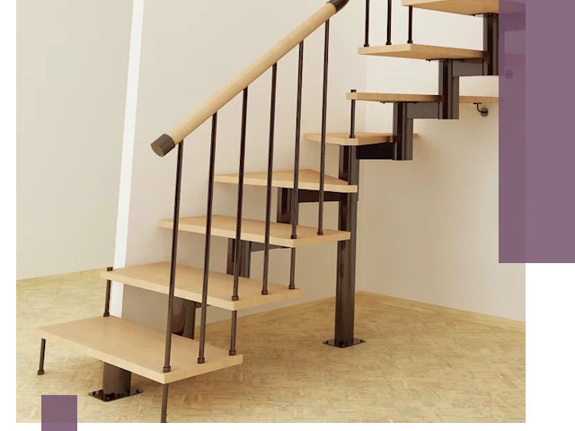 Монтаж лестниц на больцах в Топках — быстро и надежно