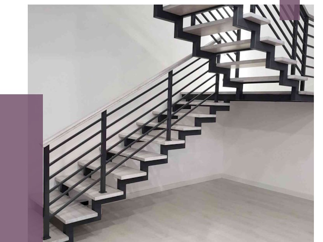 Лестницы на металлокаркасе под ключ в Топках от 12666 руб. | ПРОЛЁТ-Тпк