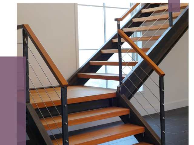 Изготовление лестниц на металлокаркасе в Топках от 18746 руб. | ПРОЛЁТ-Тпк