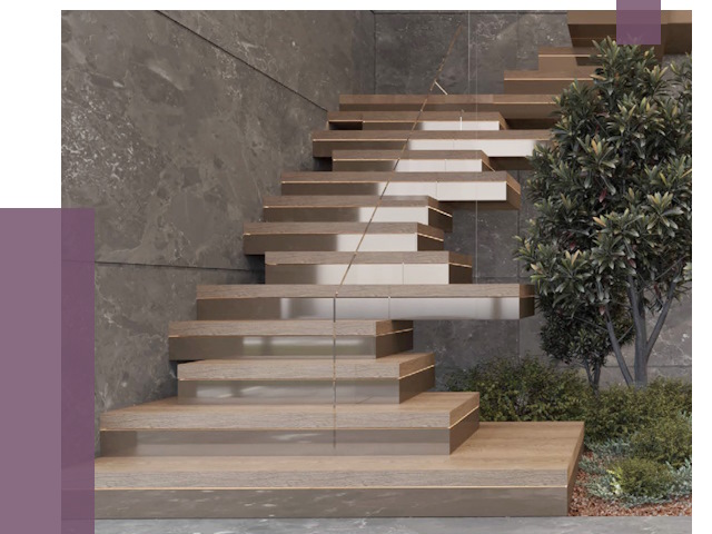 Современные лестницы в Топках от 13680 руб. | ПРОЛЁТ-Тпк