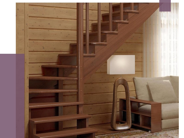 Лестницы эконом класса в Топках от 18087 руб. бюджетные решения