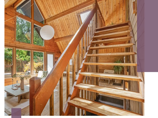 Лестницы для дачи под ключ в Топках — изготовление и монтаж