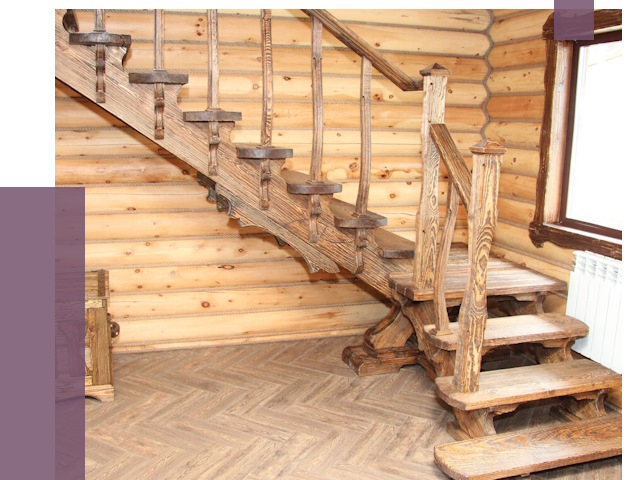 Лестницы в баню в Топках от 18949 руб. — изготовление | ПРОЛЁТ-Тпк