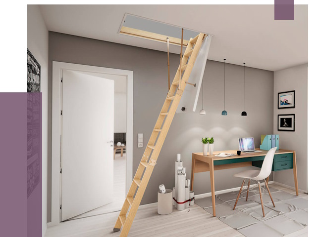 Чердачные лестницы в Топках — от 14440 руб. | ПРОЛЁТ-Тпк