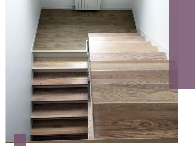 Тонировка лестниц в Топках: качественно и долговечно