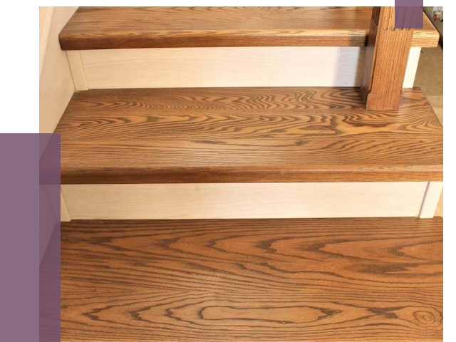 Буковые лестницы под ключ в Топках от 12413 руб.