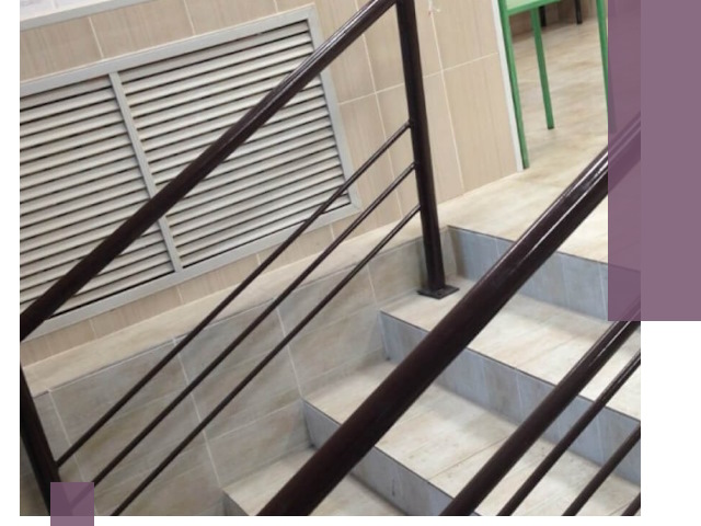 Изготовление перил из металла под ключ в Топках