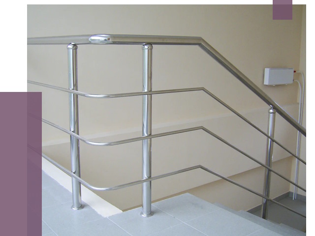 Алюминиевые перила в Топках от 6282 руб. под ключ | ПРОЛЁТ-Тпк