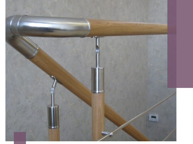 Комбинированные перила на заказ в Топках — монтаж и производство