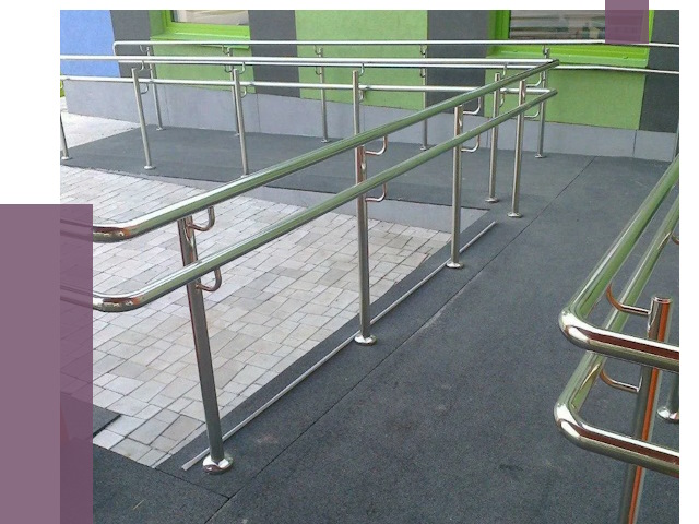 Ограждения пандусов в Топках от 4307 руб. монтаж | ПРОЛЁТ-Тпк