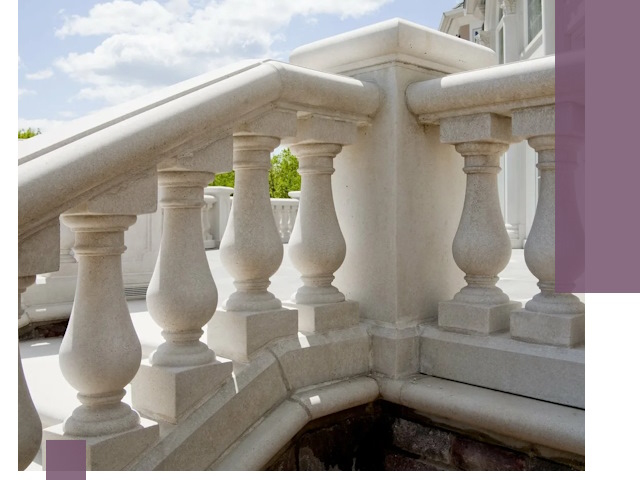 Балюстрады из металла и камня под ключ в Топках