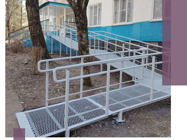 Пандусы под ключ в Топках: изготовление, монтаж и демонтаж