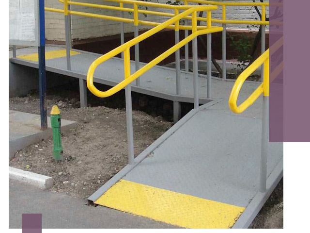 Монтаж пандусов для инвалидов в Топках — быстро и качественно