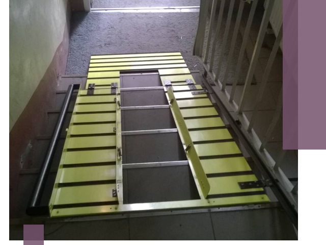 Профессиональный монтаж пандуса в подъезд в Топках