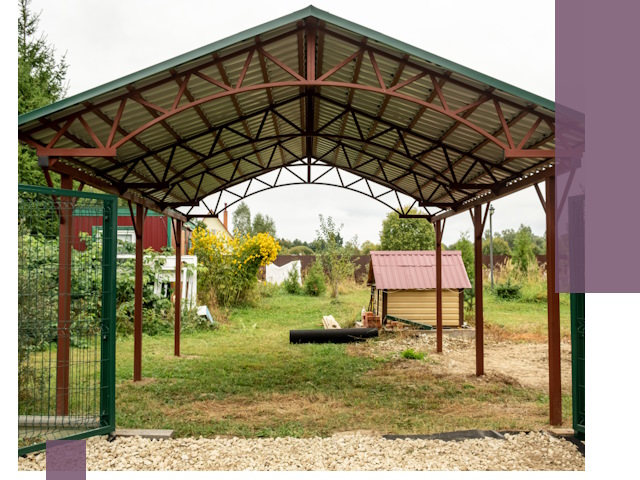 Демонтаж навесов в Топках — быстро и аккуратно