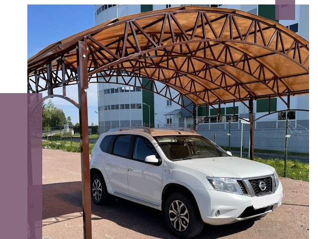 Недорогие навесы в Топках от 42559 руб. | ПРОЛЁТ-Тпк