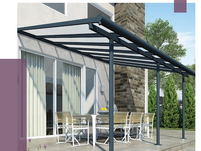 Навесы пристенные в Топках от 9018 руб. — монтаж и установка | ПРОЛЁТ-Тпк