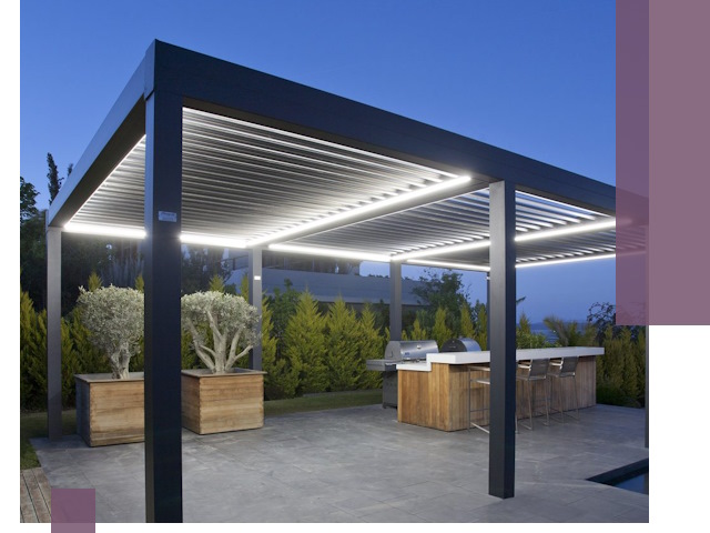 Навесы отдельно стоящие под ключ в Топках из металла и поликарбоната