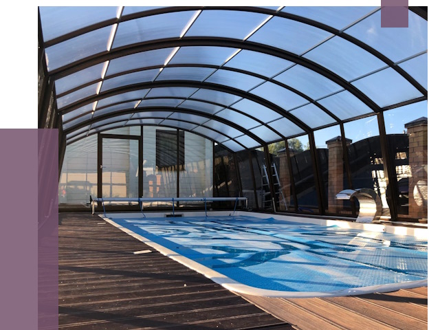 Навесы для бассейна в Топках от 16618 руб. под ключ | ПРОЛЁТ-Тпк