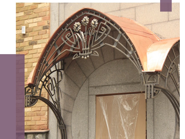 Арочные козырьки в Топках от 14440 руб. 