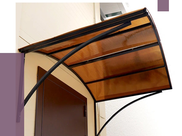 Недорогие козырьки в Топках от 7519 руб.  | ПРОЛЁТ-Тпк