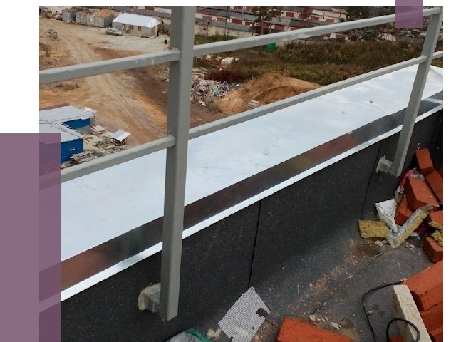 Монтаж парапетов в Топках от 4256 руб.  | ПРОЛЁТ-Тпк