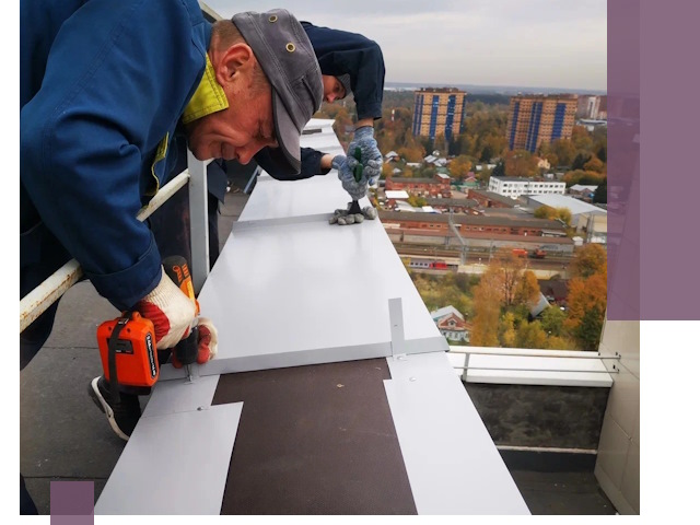 Монтаж парапетов в Топках — установка прочных металлических ограждений