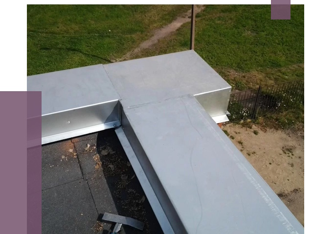 Оцинкованные парапеты в Топках от 7954 руб. | ПРОЛЁТ-Тпк