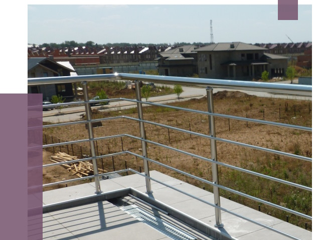 Парапеты из нержавеющей стали в Топках от 7904 руб. за м² | ПРОЛЁТ-Тпк