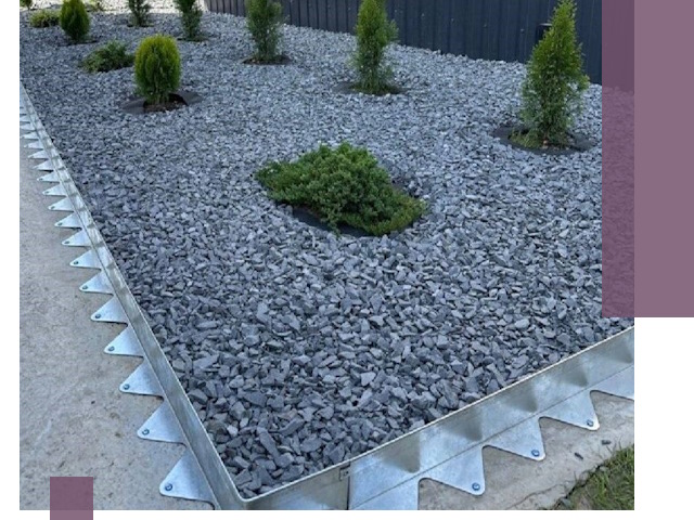 Оцинкованные металлические бордюры под заказ в Топках