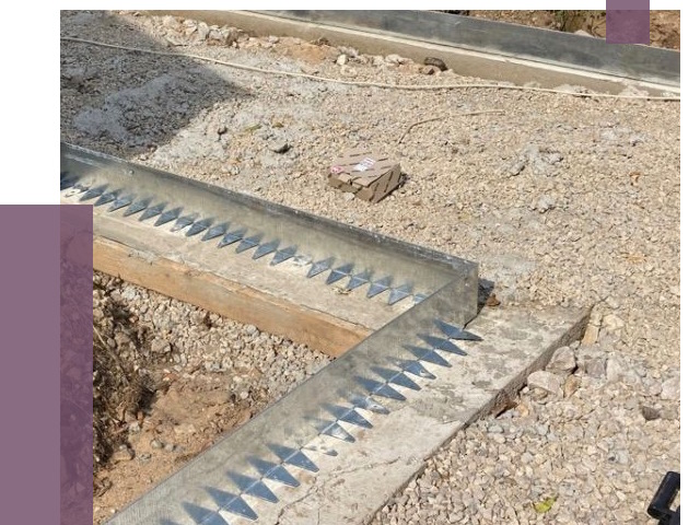 Нержавеющие бордюры в Топках от 4763 руб. под ключ | ПРОЛЁТ-Тпк