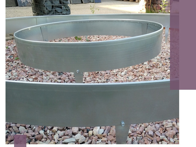 Нержавеющие бордюры под ключ в Топках — изготовление и монтаж