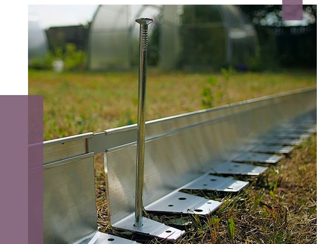 Металлические бордюры для газона в Топках от 4256 руб. | ПРОЛЁТ-Тпк