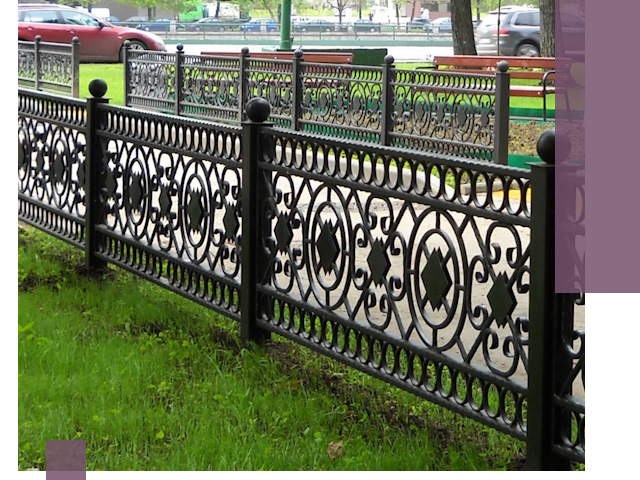 Секционные газонные ограждения под ключ в Топках