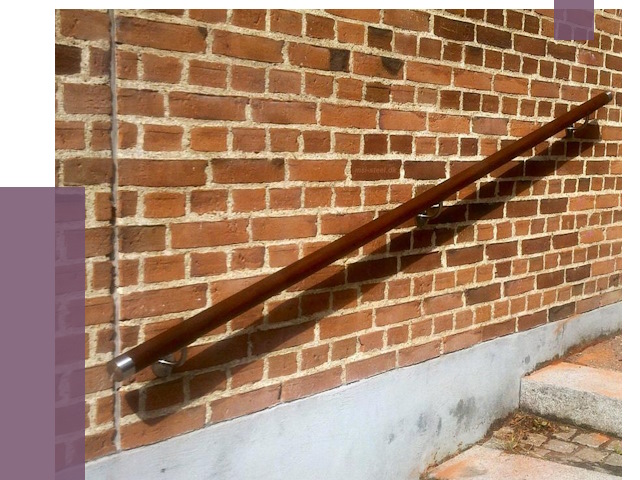 Изготовление пристенных поручней в Топках от 4408 руб. — ПРОЛЁТ-Тпк