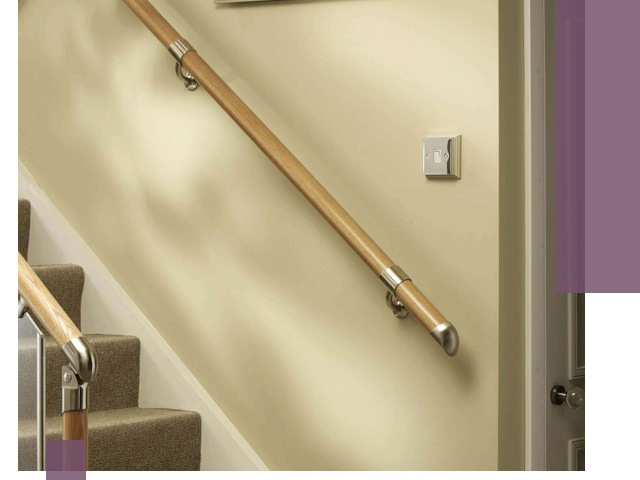 Монтаж пристенных поручней профессионально в Топках