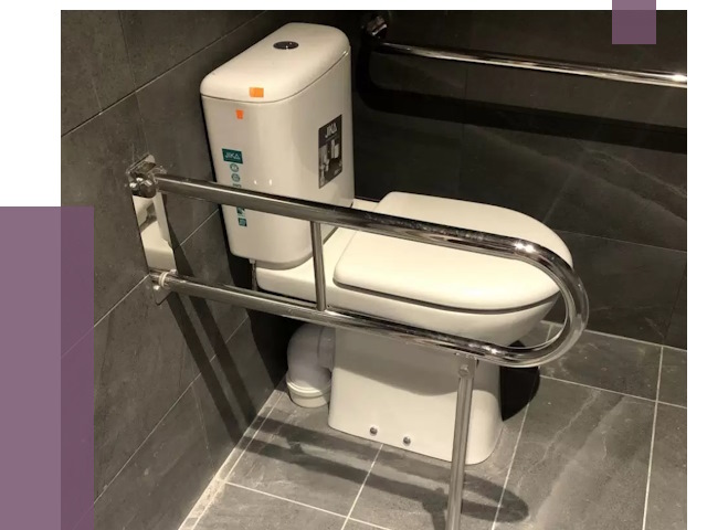 Поручни для санузлов в Топках от 4256 руб.  | ПРОЛЁТ-Тпк